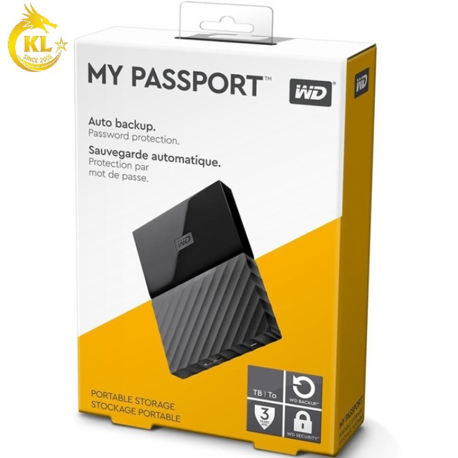 Ổ cứng di động WD My Passport 320GB 2.5-Inch USB 3.0